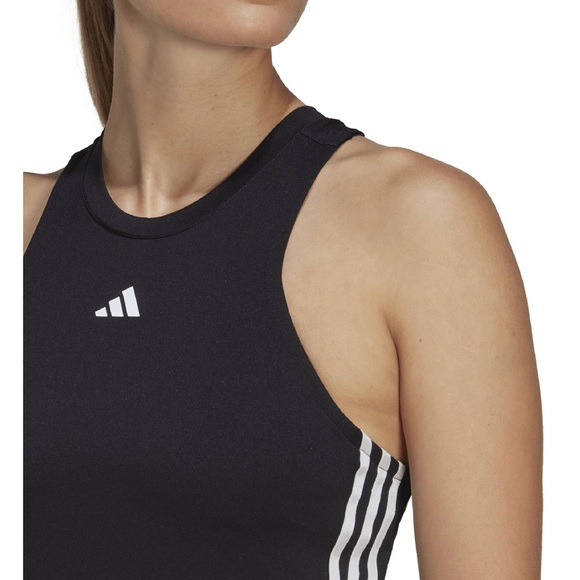 Women’s Training Essentials  3 stripe Logo Tank Top - Picture 2 of 3